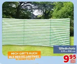 CENTERSHOP Windschutz Angebot