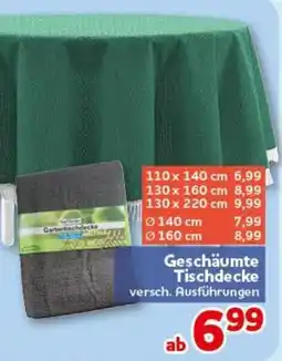 CENTERSHOP Geschäumte Tischdecke Angebot