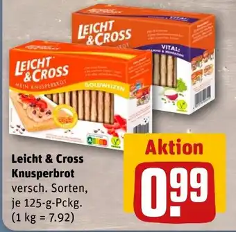 REWE Leicht & Cross Knusperbrot Angebot
