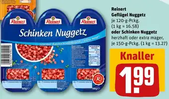 REWE Reinert Schinken Nuggetz Angebot