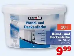 CENTERSHOP renolin Wand- und Deckenfarbe Angebot