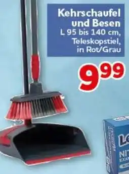 CENTERSHOP Kehrschaufel und Besen Angebot