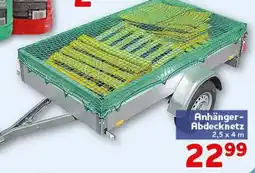 CENTERSHOP Anhänger-Abdecknetz Angebot