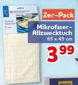 CENTERSHOP Mikrofaser-Allzwecktuch Angebot