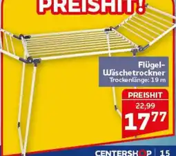 CENTERSHOP Flügel-Wäschetrockner Angebot