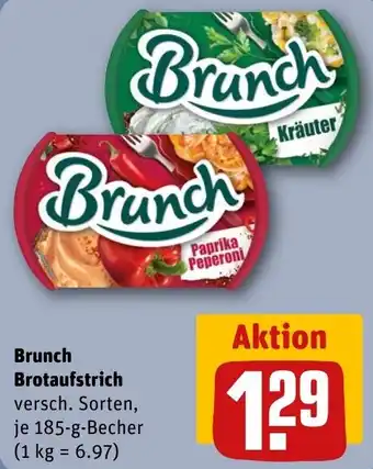 REWE Brunch Brotaufstrich Angebot