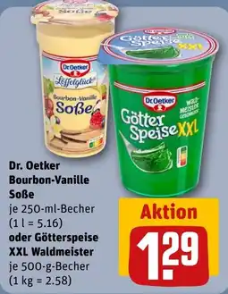 REWE Dr. Oetker Götter Speise XXL Waldmeister Angebot