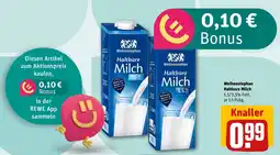 REWE Weihenstephan Haltbare Milch Angebot
