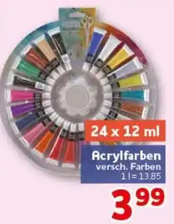 CENTERSHOP Acrylfarben Angebot
