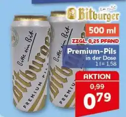 CENTERSHOP Bitburger Premium-Pils Angebot