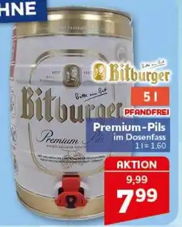 CENTERSHOP Bitburger Premium-Pils Angebot