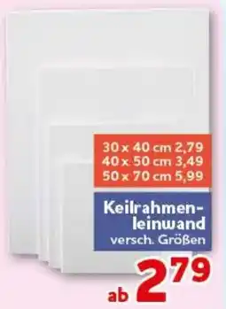 CENTERSHOP Keilrahmen-leinwand Angebot