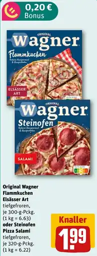 REWE Original Wagner Flammkuchen Angebot