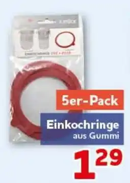 CENTERSHOP Einkochringe aus Gummi Angebot