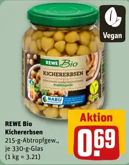 REWE REWE Bio Kichererbsen Angebot
