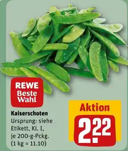 REWE REWE Beste Wahl Kaiserschoten Angebot