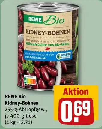 REWE REWE Bio Kidney-Bohnen Angebot