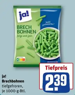 REWE ja! Brechbohnen Angebot