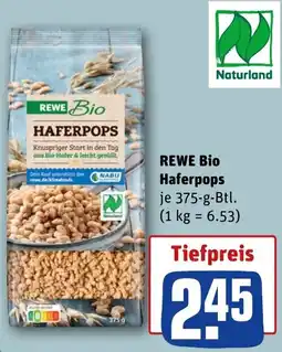 REWE REWE Bio Haferpops Angebot