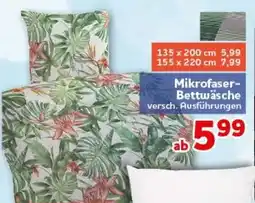 CENTERSHOP Mikrofaser Bettwäsche Angebot