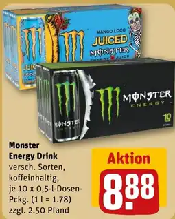 REWE Monster Energy Drink Angebot