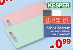 CENTERSHOP KESPER Schneidebrett Angebot