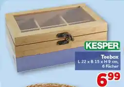 CENTERSHOP KESPER Teebox Angebot