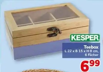 CENTERSHOP KESPER Teebox Angebot