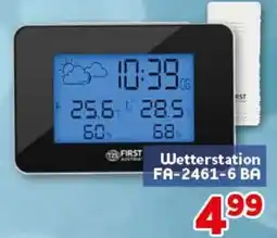 CENTERSHOP Wetterstation FA-2461-6 BA Angebot