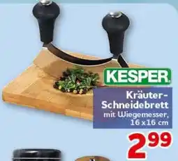 CENTERSHOP KESPER Kräuter-Schneidebrett Angebot