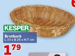 CENTERSHOP KESPER Brotkorb Angebot