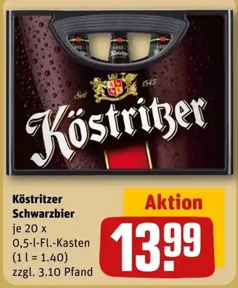 REWE Köstritzer Schwarzbier Angebot