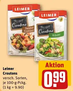 REWE Leimer Croutons Angebot