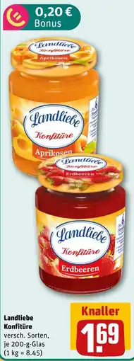 REWE Landliebe Konfitüre Angebot