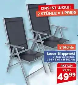 CENTERSHOP LUXUS-KLAPPSTUHL Angebot