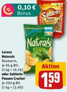 REWE Lorenz Naturals Rosmarin Angebot
