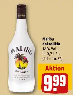 REWE Malibu Kokoslikör Angebot