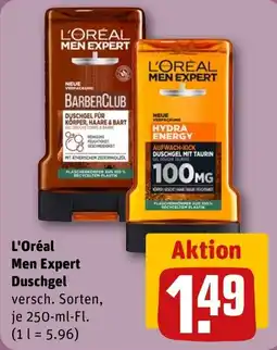 REWE L'Oréal Men Expert Duschgel Angebot
