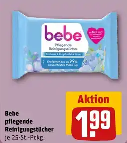 REWE bebe pflegende Reinigungstücher Angebot