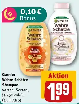 REWE Garnier Wahre Schätze Shampoo Angebot