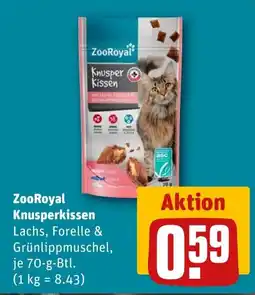 REWE ZooRoyal Knusperkissen Angebot
