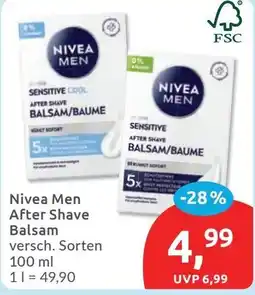 Budni Nivea Men After Shave Balsam Angebot
