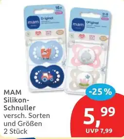 Budni MAM Silikon-Schnuller Angebot