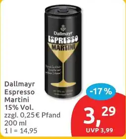 Budni Dallmayr Espresso Martini Angebot