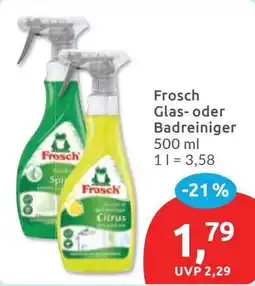 Budni Frosch Glas- oder Badreiniger Angebot
