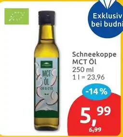 Budni Schneekoppe MCT Öl Angebot