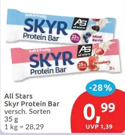 Budni All Stars Skyr Protein Bar Angebot