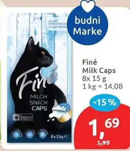 Budni Finé Milk Caps Angebot