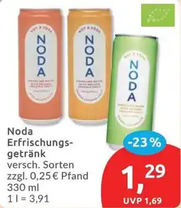 Budni Noda Erfrischungsgetränk Angebot