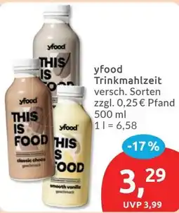 Budni yfood Trinkmahlzeit Angebot